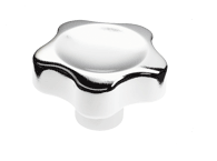 Chrome plated Lobe knob [263]