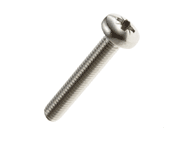 Pan head machine screw metal DIN 7985 [342-m]