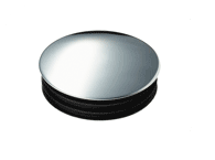 Chrome plated round insert [531] (531100041703)