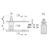 Screw fastened PCB Spacer [100-2] (100212700002)