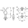 Stand-off twist lock [297] (297470300002)