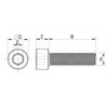 Socket head screw metal DIN 912 [340-m] (340011241553)