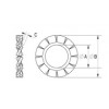 Locking washer metal [344-m] (344040041553)